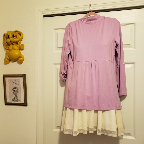 L.L. Bean Lilac Purple Open Cardigan - Picture 2 of 8